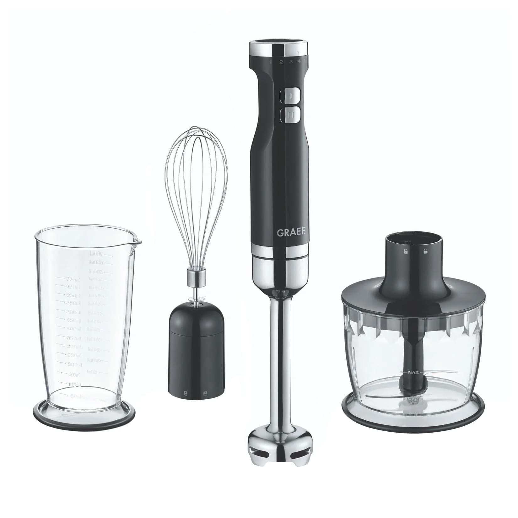 GRAEF Stabmixer HB 502 Schwarz 800 Watt