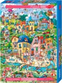 HEYE Puzzle Good Morning! / Happytown 1000 Teile Made in Germany Bild 2