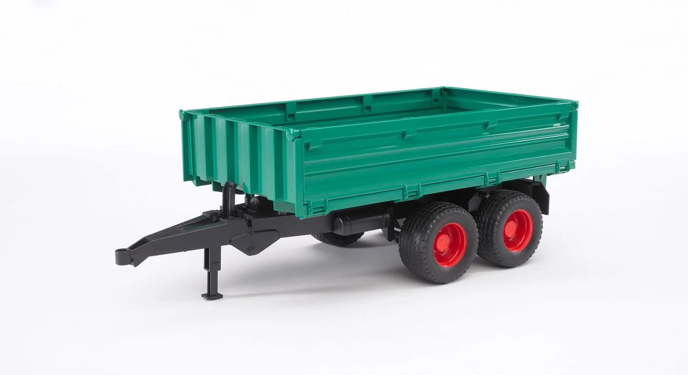 Bruder Tandemachs-Transportanhänger 37 cm mit Aufsteckbordwand - Bild 5