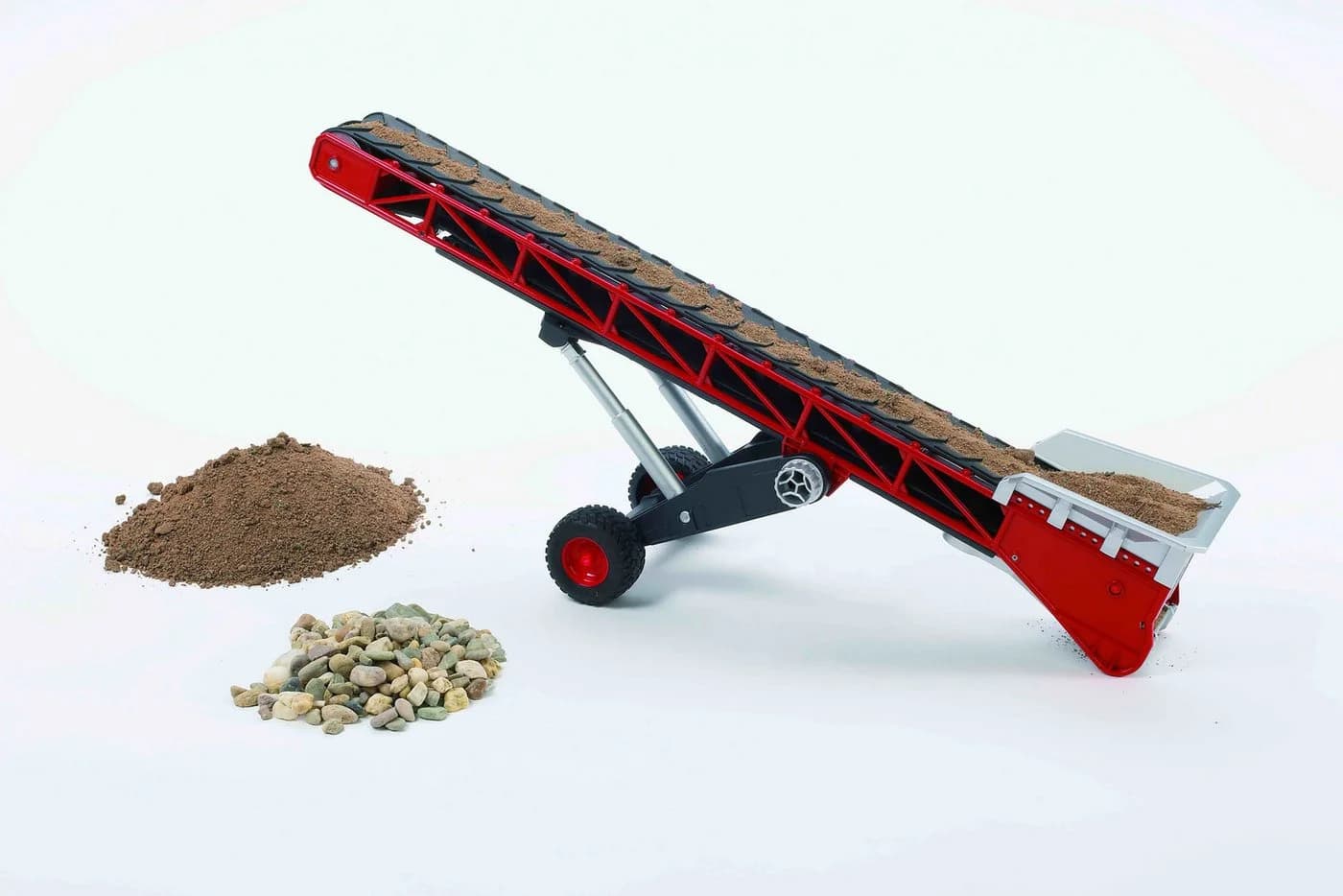Bruder® Spielzeug-Baumaschine Förderband 50 cm mit Drehkurbel - Bild 2