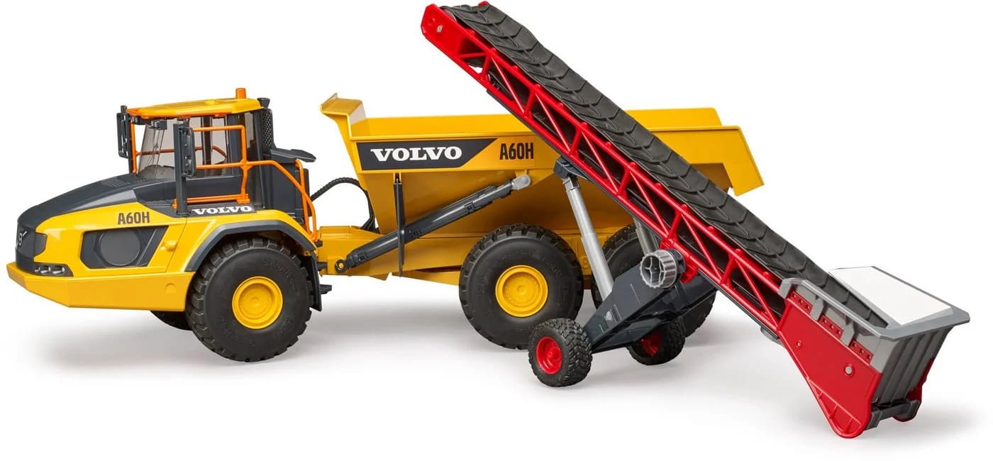 Bruder® Spielzeug-Baumaschine Förderband 50 cm mit Drehkurbel - Bild 5