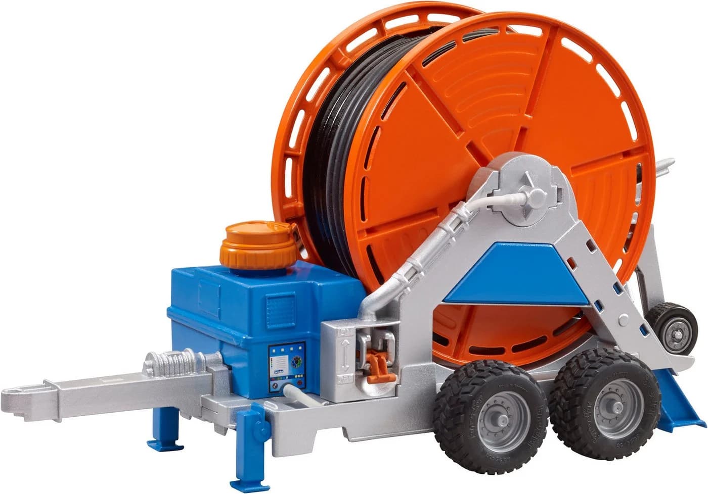 Bruder® Beregnungsanhänger 02034 Blau/Orange mit Schlauchrolle - Bild 2