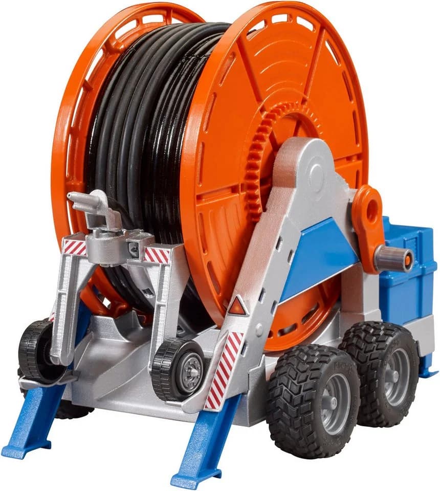 Bruder® Beregnungsanhänger 02034 Blau/Orange mit Schlauchrolle - Bild 5