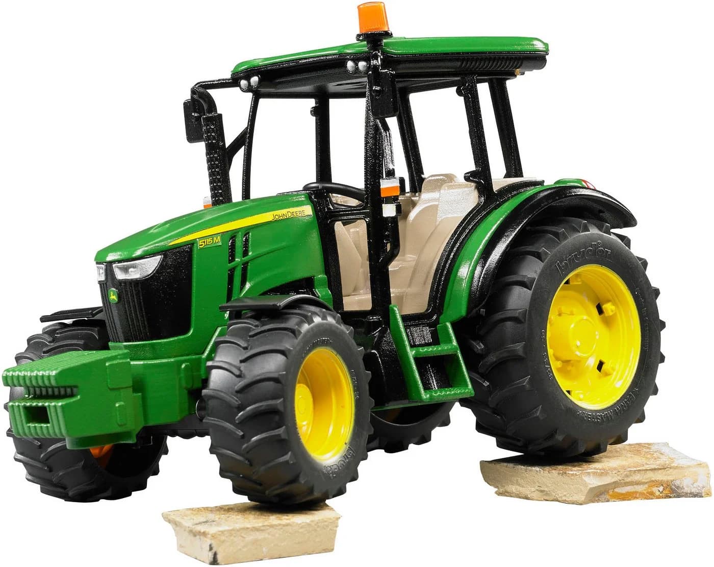 Bruder Spielzeug-Traktor John Deere 5115M 1:16 Grün/Gelb - Bild 3