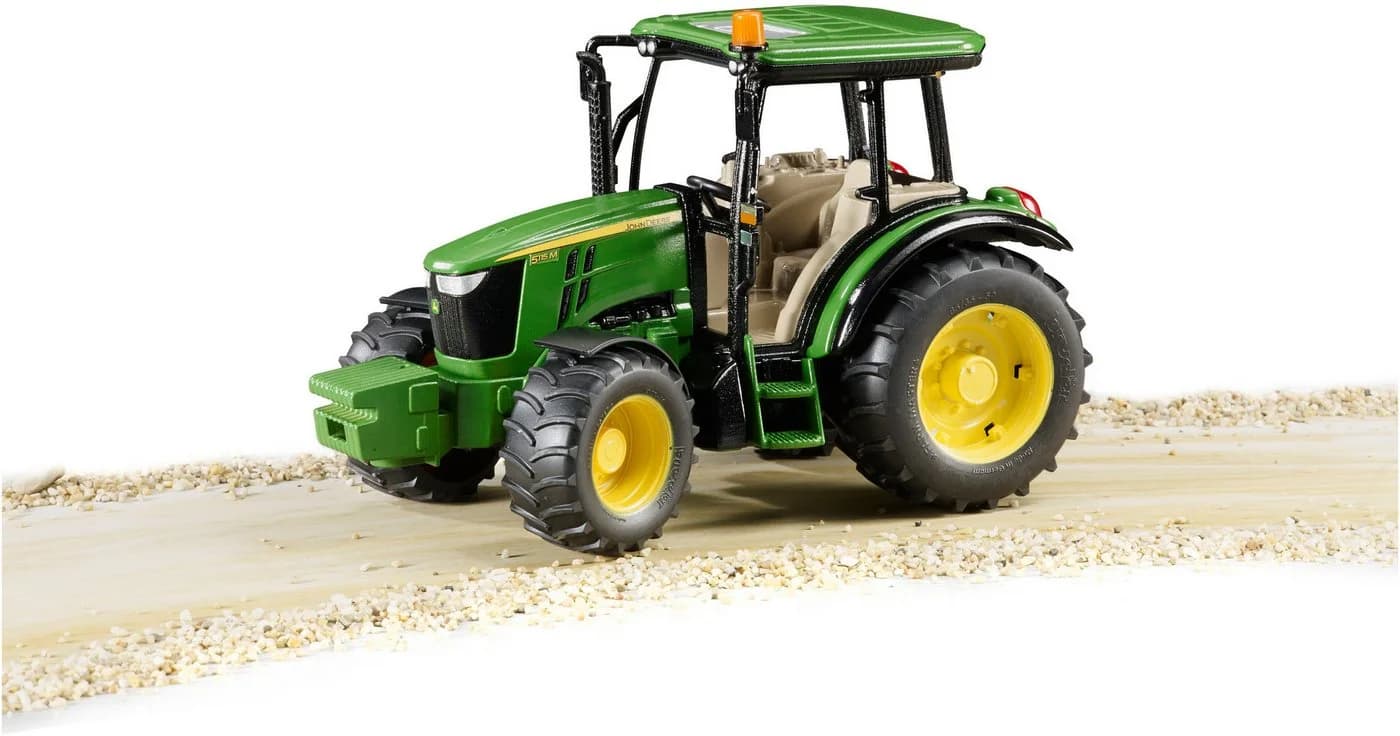 Bruder Spielzeug-Traktor John Deere 5115M 1:16 Grün/Gelb - Bild 4