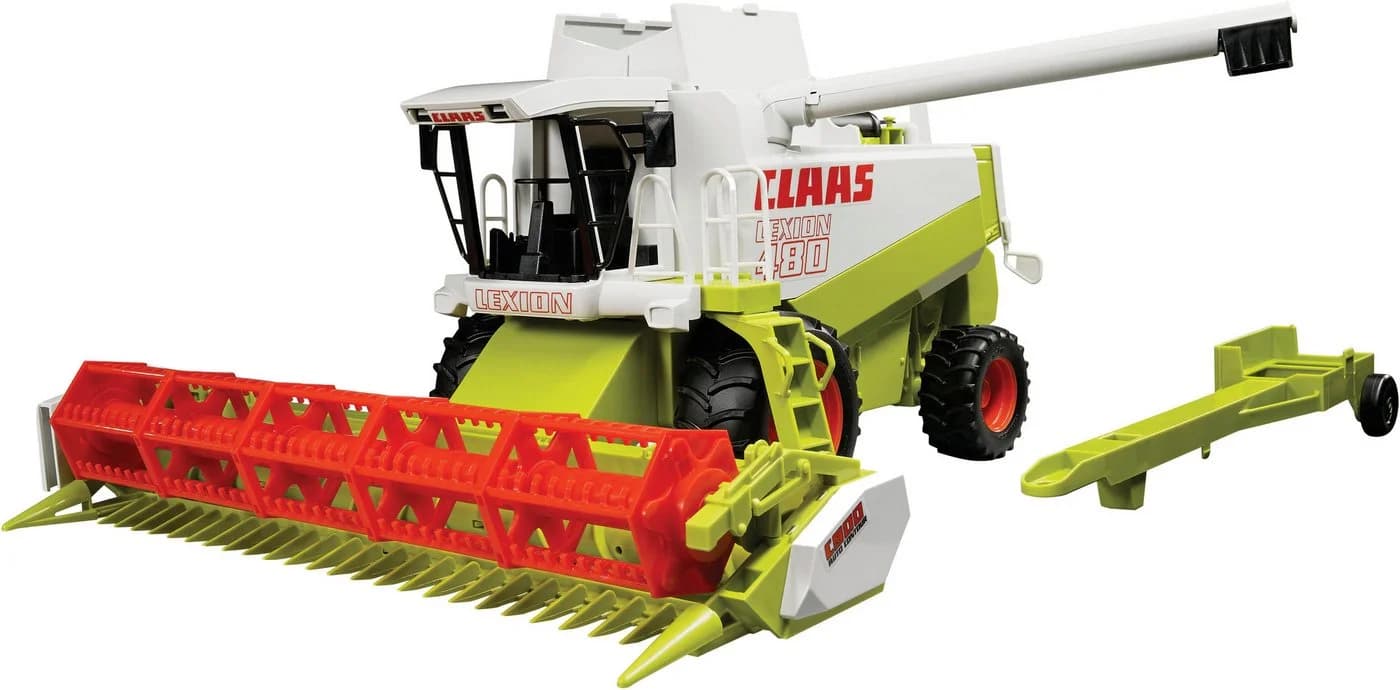 Bruder® Spielzeug-Mähdrescher Claas Lexion 480 Grün/Gelb