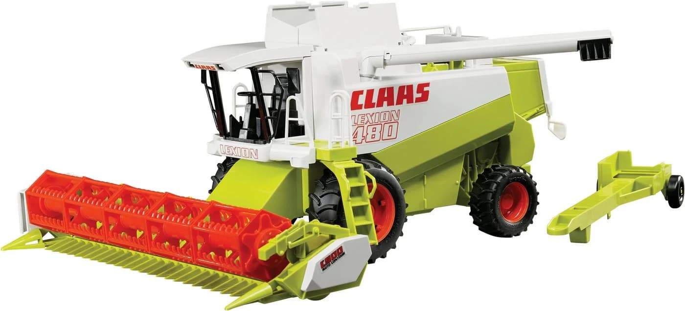 Bruder® Spielzeug-Mähdrescher Claas Lexion 480 Grün/Gelb - Bild 2