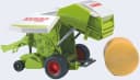Bruder® Spielzeug-Landmaschine Claas Rollant 250 Rundballenpresse Grün Bild 1