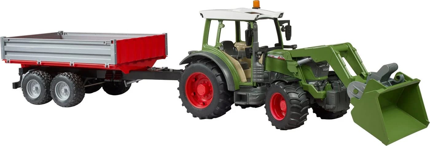 Bruder Spielzeug-Traktor Fendt Vario 211 mit Frontlader - Bild 3