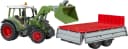 Bruder Spielzeug-Traktor Fendt Vario 211 mit Frontlader Bild 4