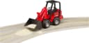 Bruder Spielzeug-Bagger Schäffer Hoflader 2034 Rot 1:16 Made in Europe Bild 4
