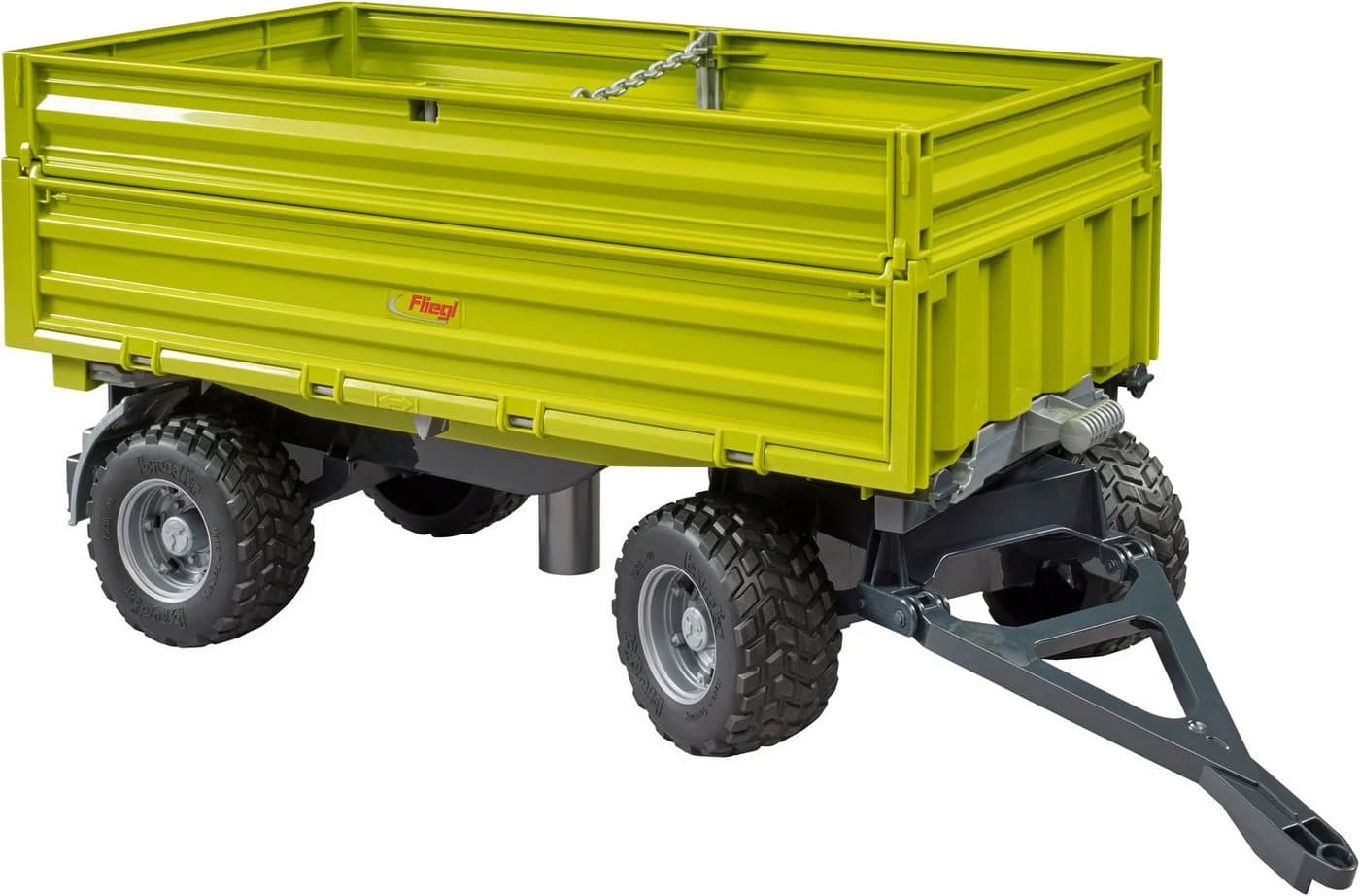 Bruder® Drei-Seiten-Kipper Fliegl mit Aufsteckbordwand (02203)