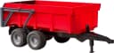 Bruder® Wannenkippanhänger 40 cm Rot Automatikrückwand Joskin 2 Achsen Bild 2