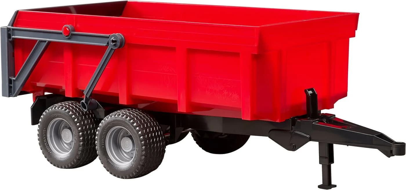 Bruder® Wannenkippanhänger 40 cm Rot Automatikrückwand Joskin 2 Achsen - Bild 2