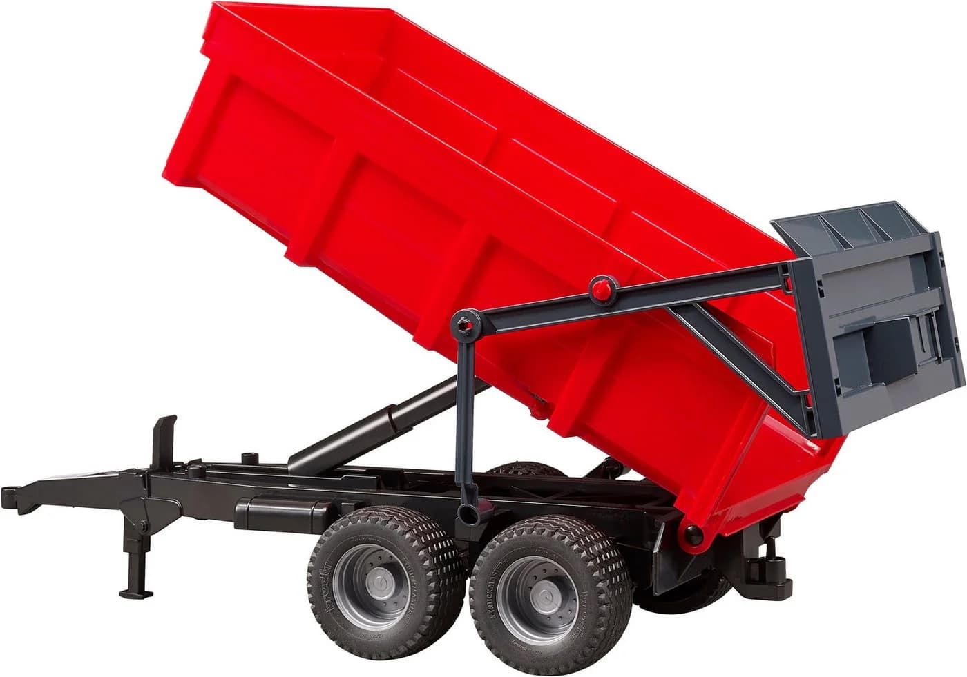 Bruder® Wannenkippanhänger 40 cm Rot Automatikrückwand Joskin 2 Achsen - Bild 3