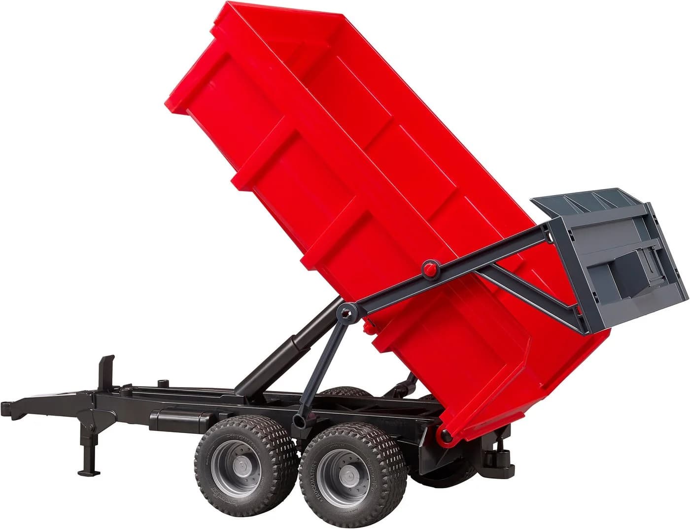 Bruder® Wannenkippanhänger 40 cm Rot Automatikrückwand Joskin 2 Achsen - Bild 4