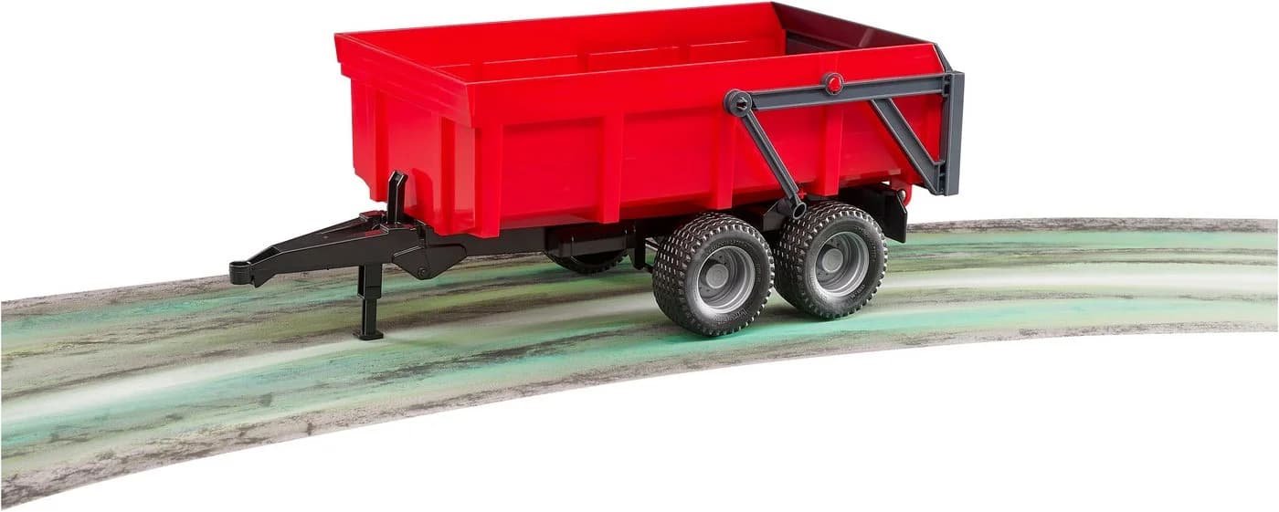 Bruder® Wannenkippanhänger 40 cm Rot Automatikrückwand Joskin 2 Achsen - Bild 5