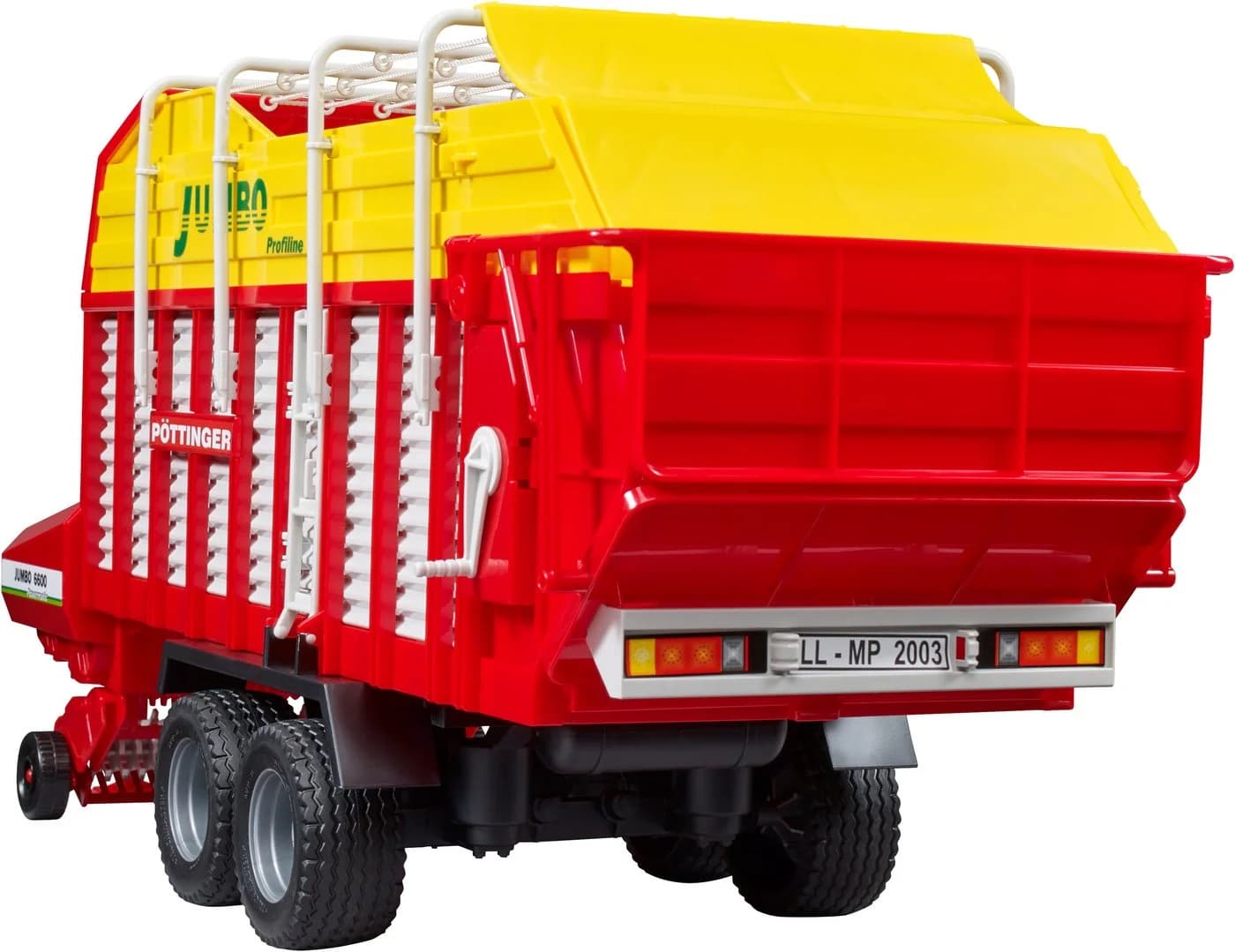 Bruder Pöttinger Jumbo 6600 Profiline Ladewagen 55 cm - Bild 3