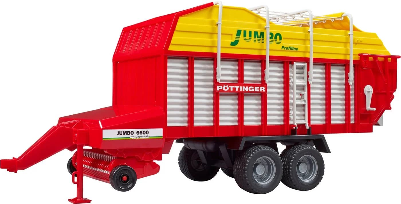 Bruder Pöttinger Jumbo 6600 Profiline Ladewagen 55 cm - Bild 4
