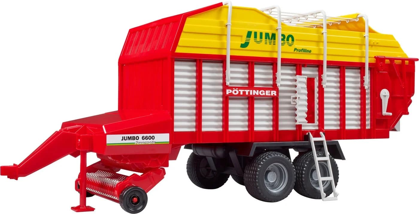 Bruder Pöttinger Jumbo 6600 Profiline Ladewagen 55 cm - Bild 5