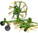 Bruder Krone Schwader 33 cm Spielzeuganhänger Zubehör Profi-Serie Bild 3