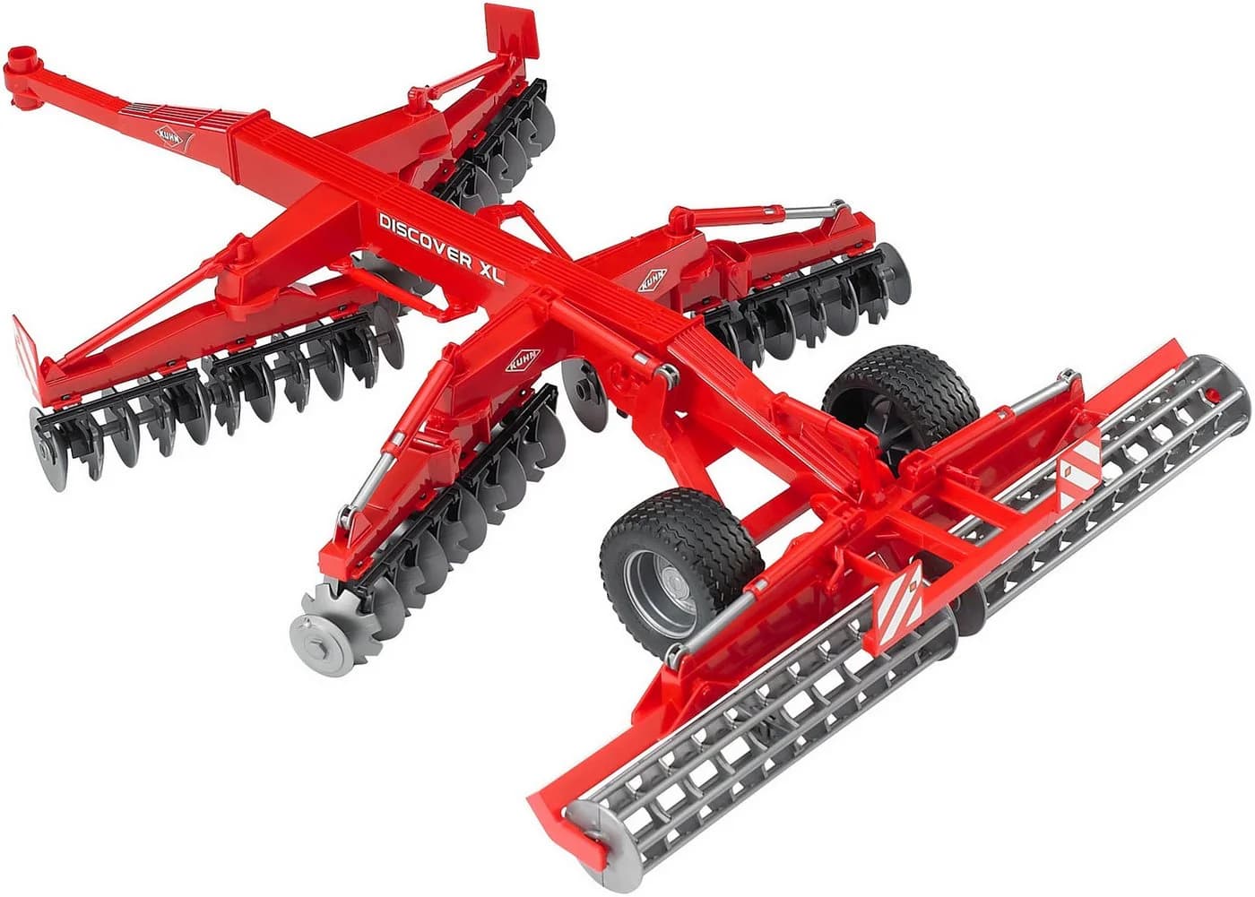 Bruder® Spielfahrzeug-Anhänger Kuhn discover XL Scheibenegge (02217) Rot - Bild 2