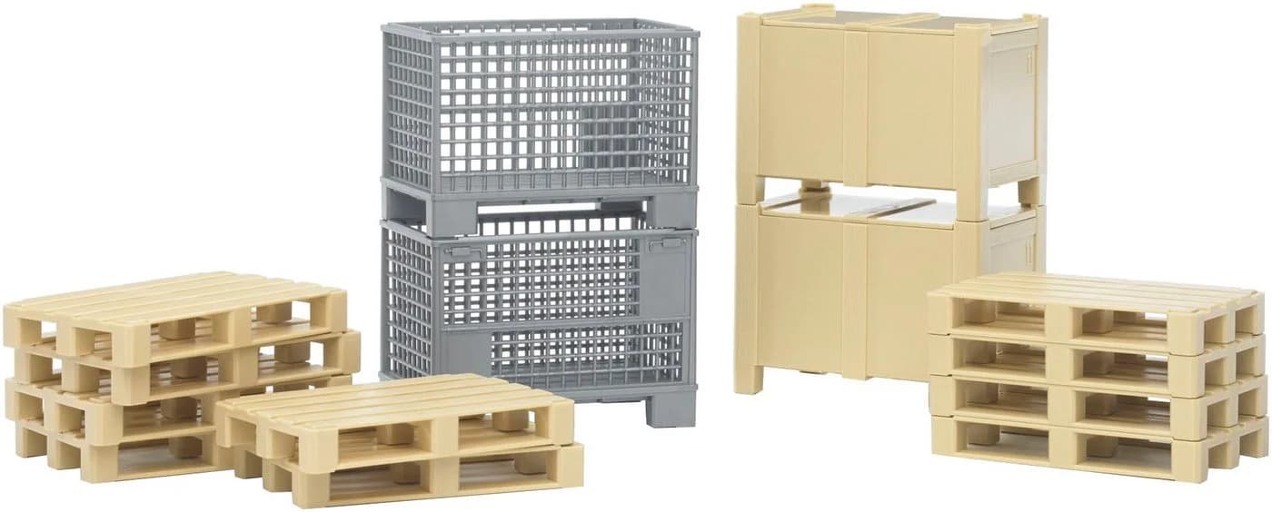 Bruder® Spielwelt Logistik-Set 02415 mit Paletten und Kisten
