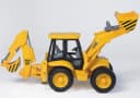 Bruder® Spielzeug-Bagger JCB 4CX Baggerlader Gelb/Schwarz Bild 4