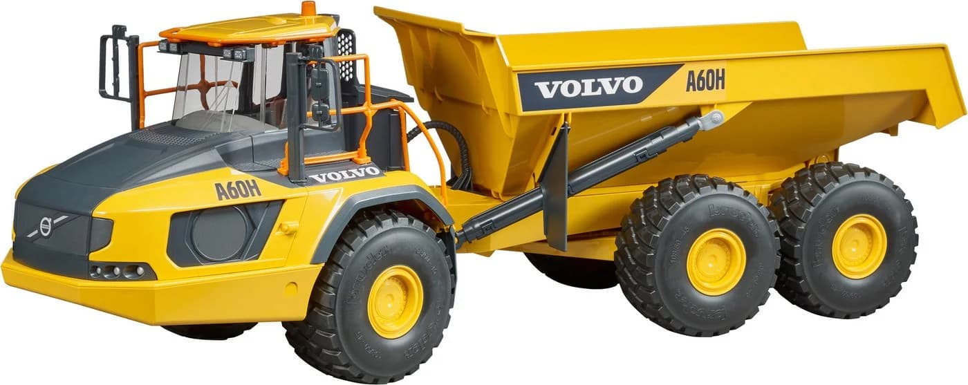 Bruder® Spielzeug-LKW Volvo Dumper A60H Gelb/Schwarz - Bild 2