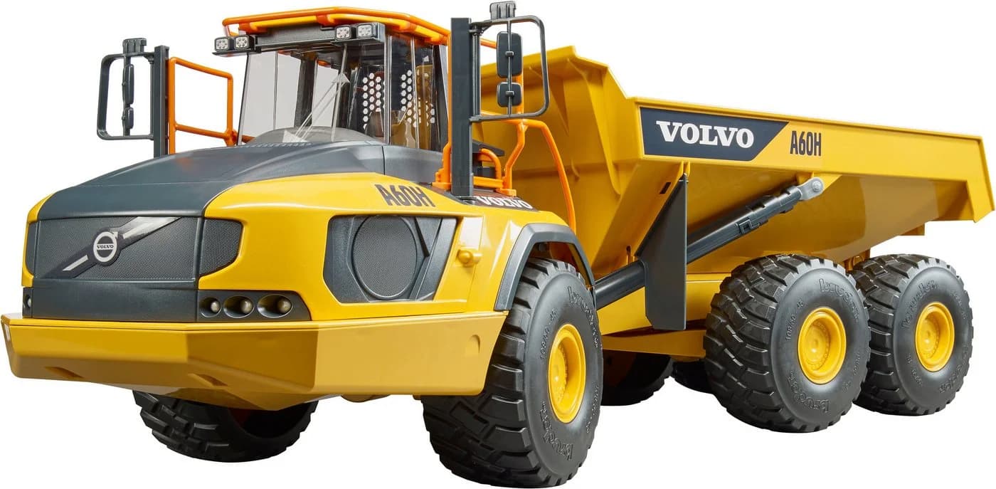 Bruder® Spielzeug-LKW Volvo Dumper A60H Gelb/Schwarz - Bild 4