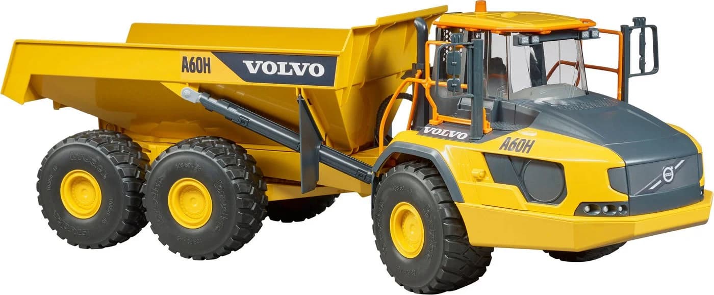 Bruder® Spielzeug-LKW Volvo Dumper A60H Gelb/Schwarz - Bild 5