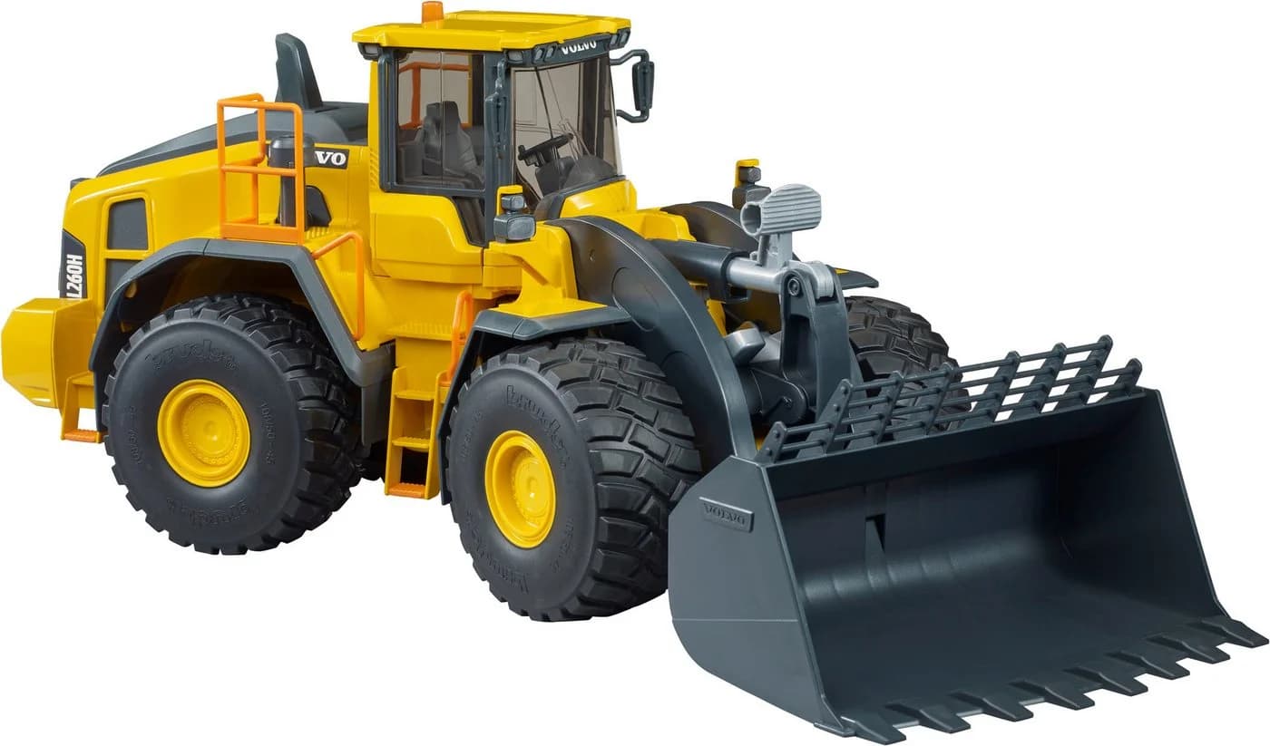 Bruder Spielzeug-Radlader Volvo L260H Gelb/Schwarz 1:16 - Bild 4