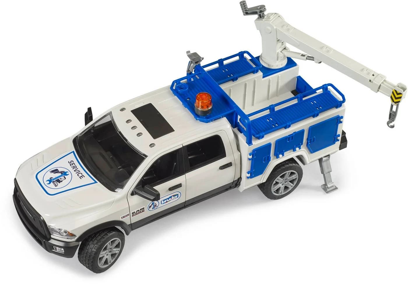 Bruder® RAM 2500 Service Truck mit Kran und Rundumleuchte 02509 - Bild 4