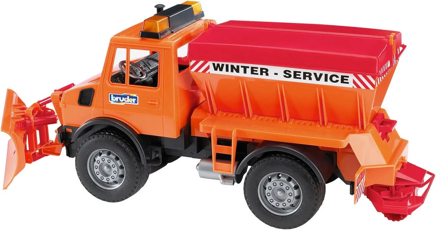 Bruder® Unimog Winterdienst mit Räumschild 47 cm - Bild 2