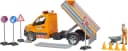 Bruder Spielzeug-Transporter MB Sprinter Kommunal Grau/Orange mit Licht & Sound Bild 5