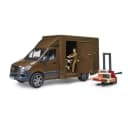 Spielzeug-Transporter im UPS-Design mit Fahrerhaus Bild 4