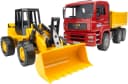 Bruder MAN TGA Kipp-LKW 40 cm mit Gelenkradlader FR130 Bild 2