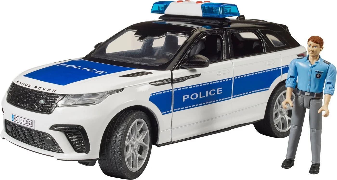 Bruder® Spielzeug-Auto Range Rover Velar Polizei 1:16 mit Licht und Sound - Bild 2