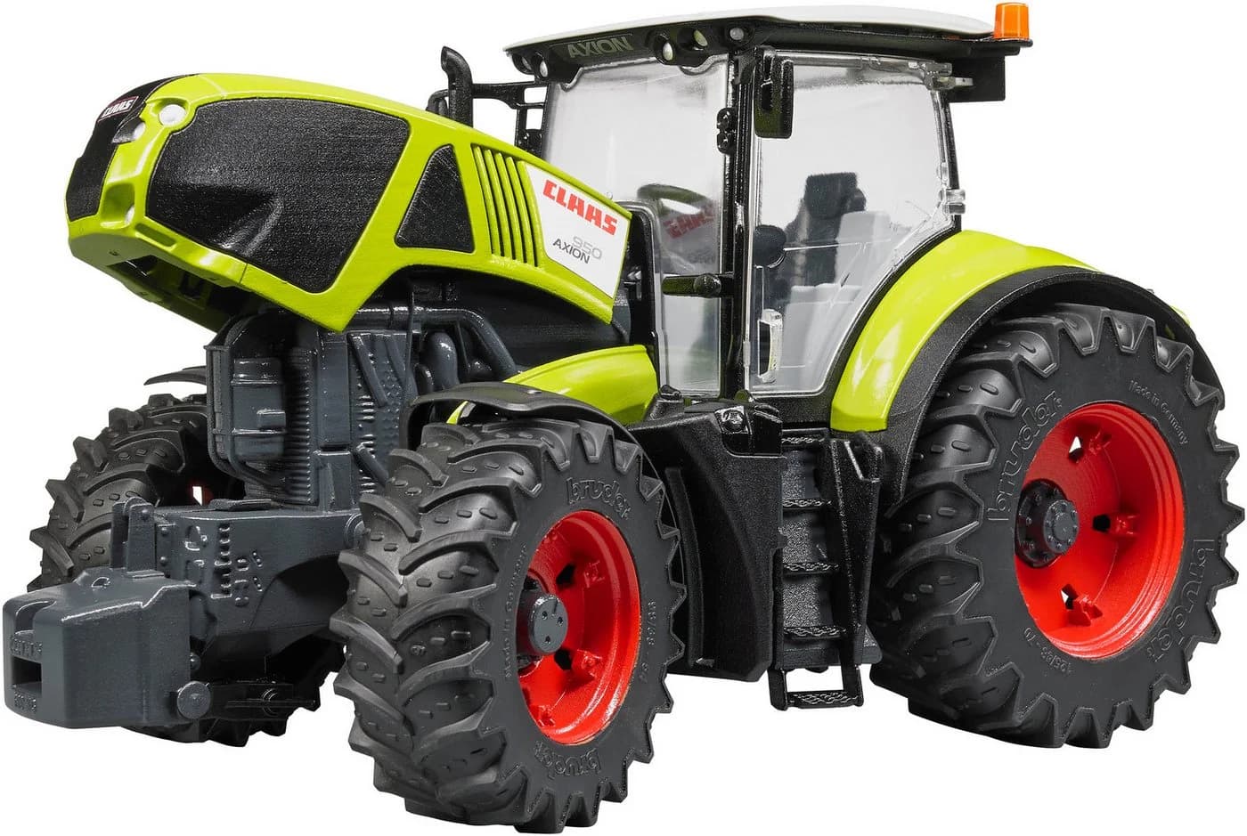 Bruder Spielzeug-Traktor Claas Axion 950 Gelb 1:16 - Bild 5
