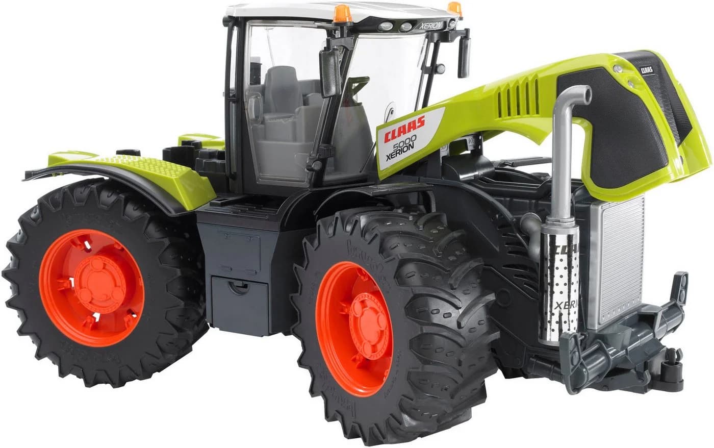 Bruder Spielzeug-Traktor Claas Xerion 5000 Grün Lenkbar - Bild 3