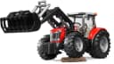 Bruder Massey Ferguson 7624 mit Frontlader Spielzeugfahrzeug Bild 2