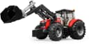 Bruder Massey Ferguson 7624 mit Frontlader Spielzeugfahrzeug Bild 4