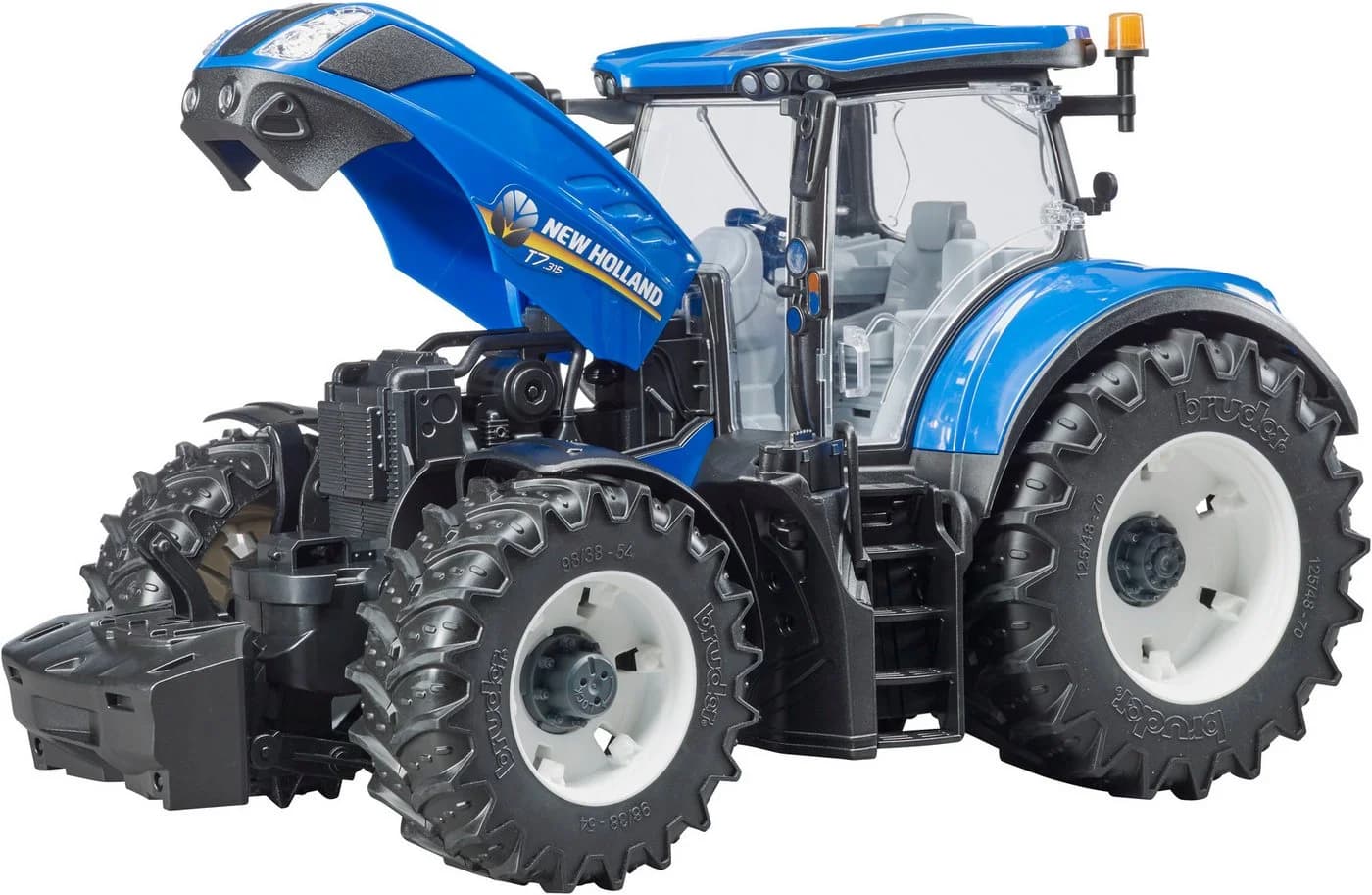 Bruder Spielzeug-Traktor New Holland T7.315 Blau 34 cm - Bild 4