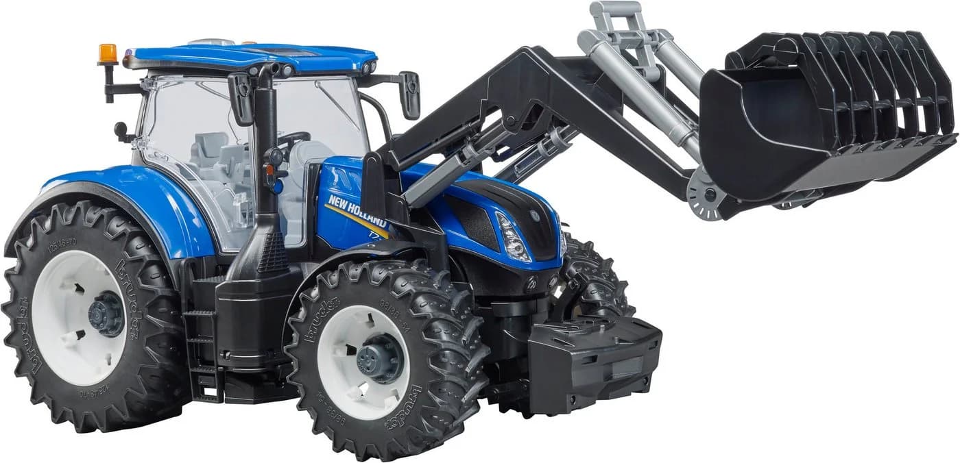 Bruder® Spielzeug-Traktor New Holland T7.315 Frontlader Lenkbar 44 cm - Bild 4