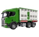 Bruder Scania Super 560R Tiertransport-LKW mit Rind 1:16 Bild 3