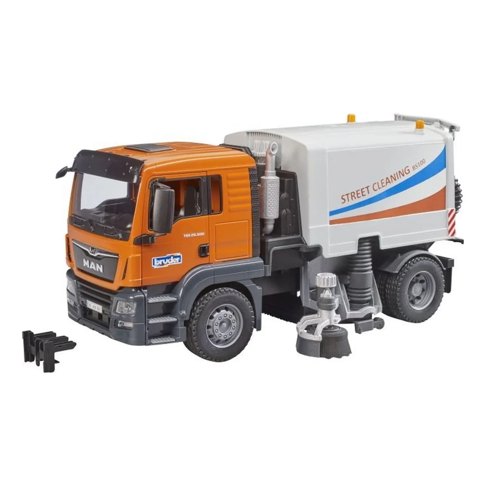 Bruder MAN TGS LKW Straßenreinigung Spielzeug Modell
