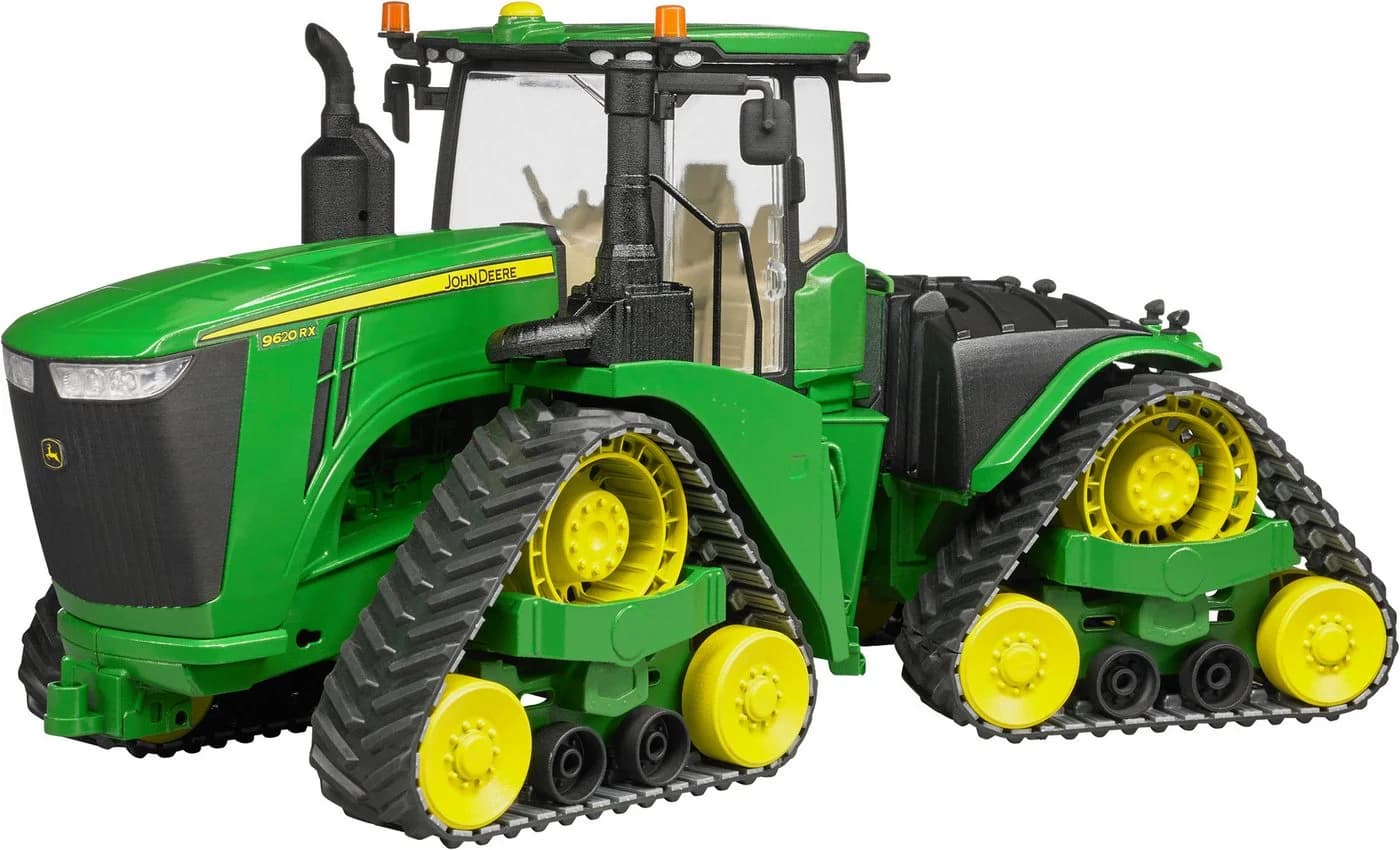 Bruder John Deere 9620 RX Spielzeug-Traktor mit Raupenlaufwerk Grün/Gelb - Bild 2