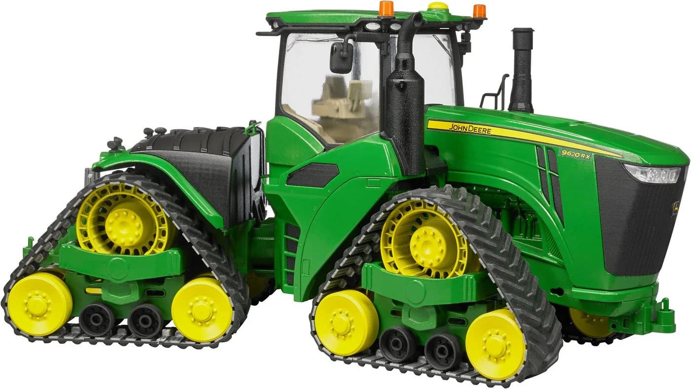 Bruder John Deere 9620 RX Spielzeug-Traktor mit Raupenlaufwerk Grün/Gelb - Bild 4