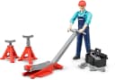 Bruder® Spielfigur Set bworld Nutzfahrzeuge Werkstatt 62100 Bild 3