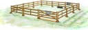 Bruder® Spielwelt bworld Weidezaun braun (62604) mit Tor und Zubehör Bild 1